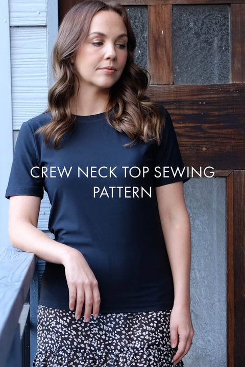 Crew Neck Top Sewing Pattern