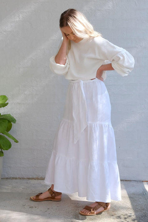 Midi Flare & Tiered Skirt Sewing Pattern