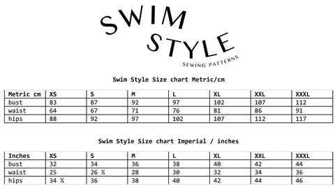 Indigo Ruche Bikini Sewing Pattern Swim Style Patterns 