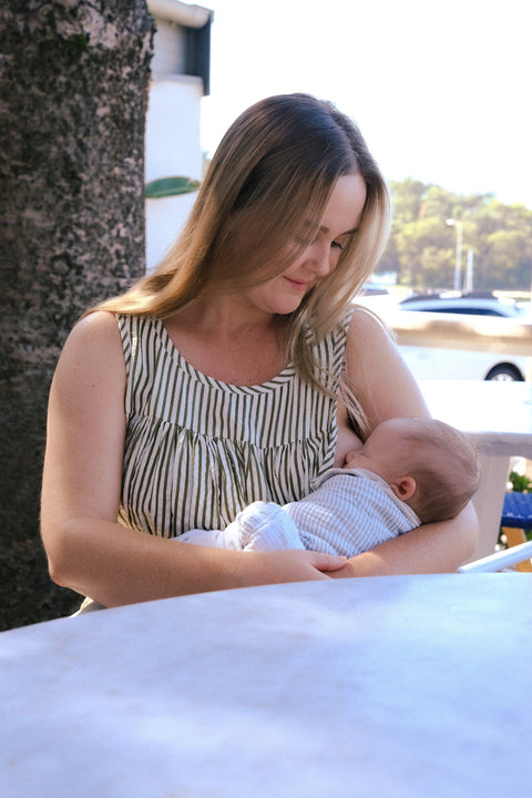 How to Make the Paloma Top or Dress Breastfeeding Friendly