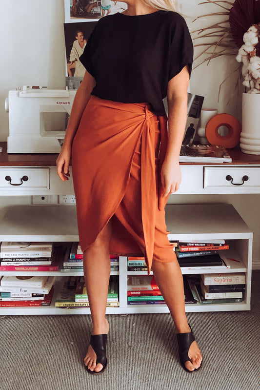 Ericka Wrap Skirt Sewing Pattern