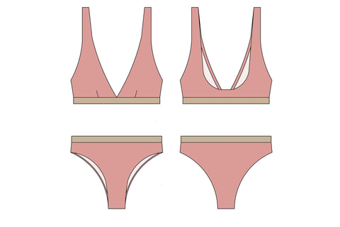 Celeste Bikini Sewing Pattern – Swim Style Patterns