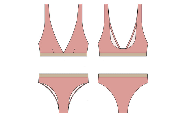 Celeste Bikini Sewing Pattern – Swim Style Patterns