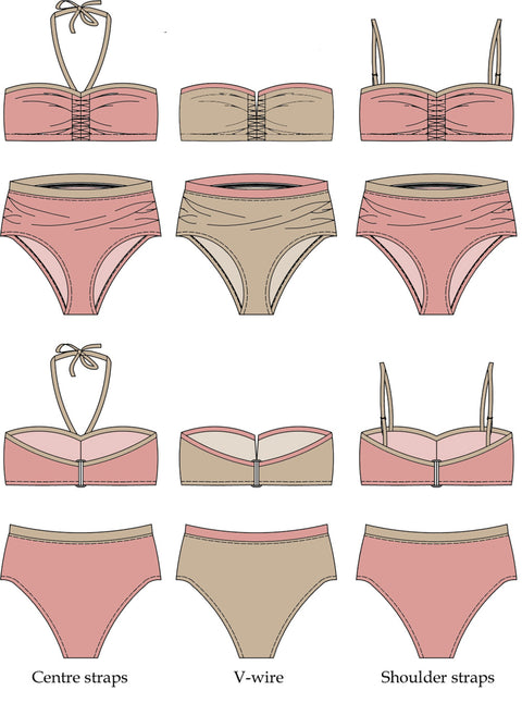 Jazz Bikini Sewing Pattern Swim Style Patterns 