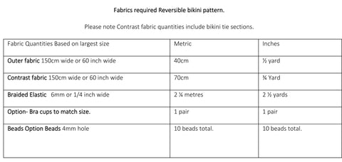 Reversible String Bikini Sewing Pattern Swim Style Patterns 